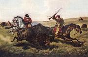Life on the Prairie-The Buffalo Hunt Tait Arthur Fitzwilliam